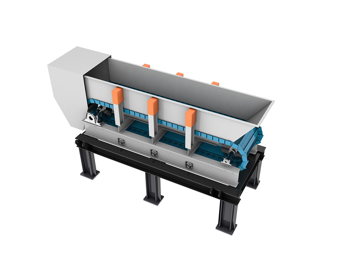 Apron feeder