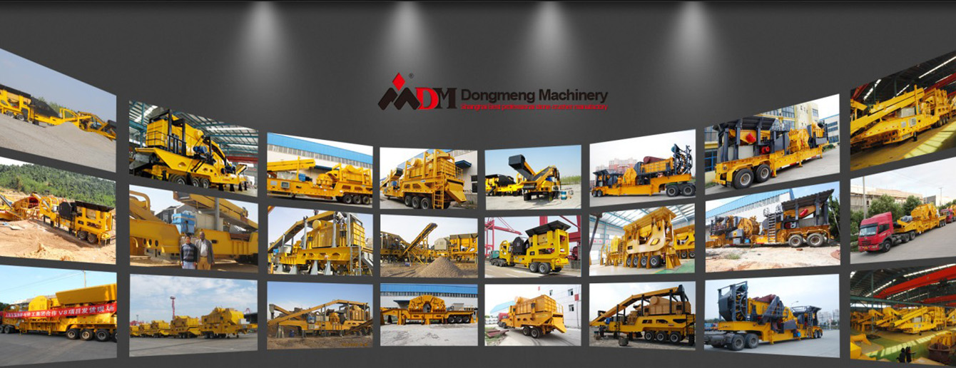 Mobile cone crushing plant(tyre）