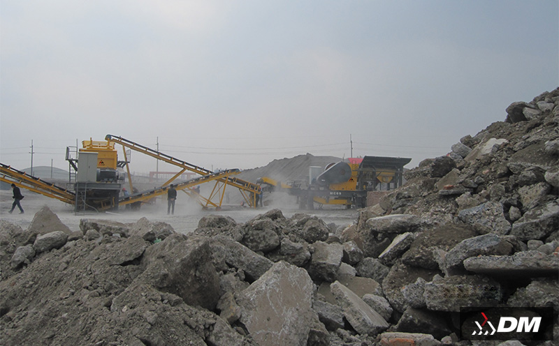 Mobile Crusher for Construction Waste Processing