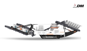 Mobile cone crushing station