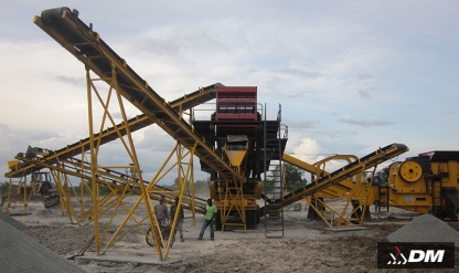 Equipo triturador de residuos de construcción - Equipo para la reutilización de recursos