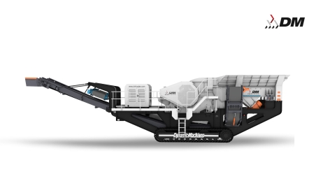 Mobile jaw crushing station