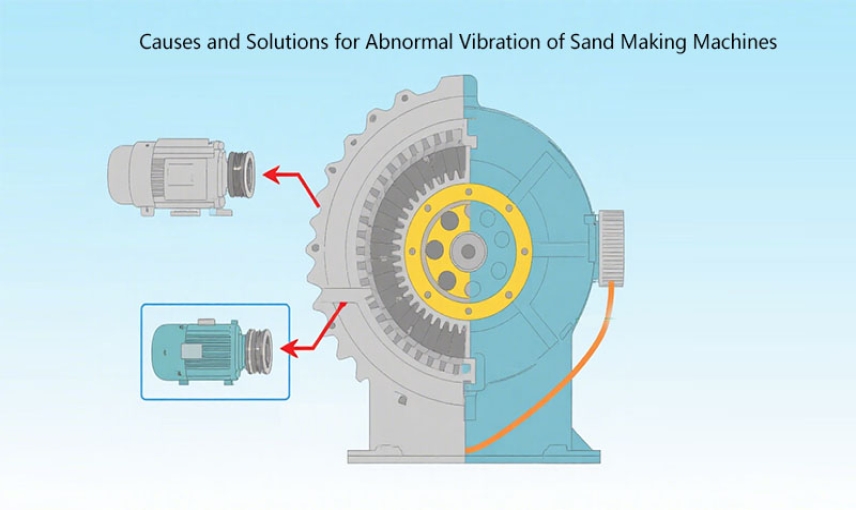 Causes and Solutions for Abnormal Vibration of Sand Making Machines